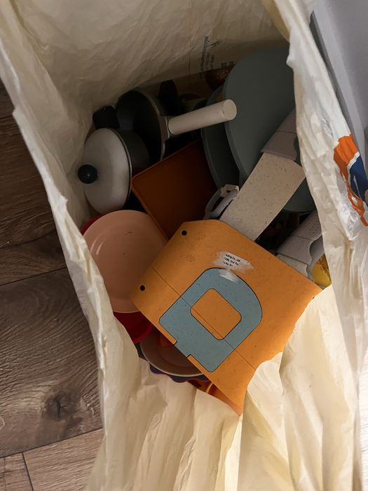 Bucatarie de lemn+accesorii