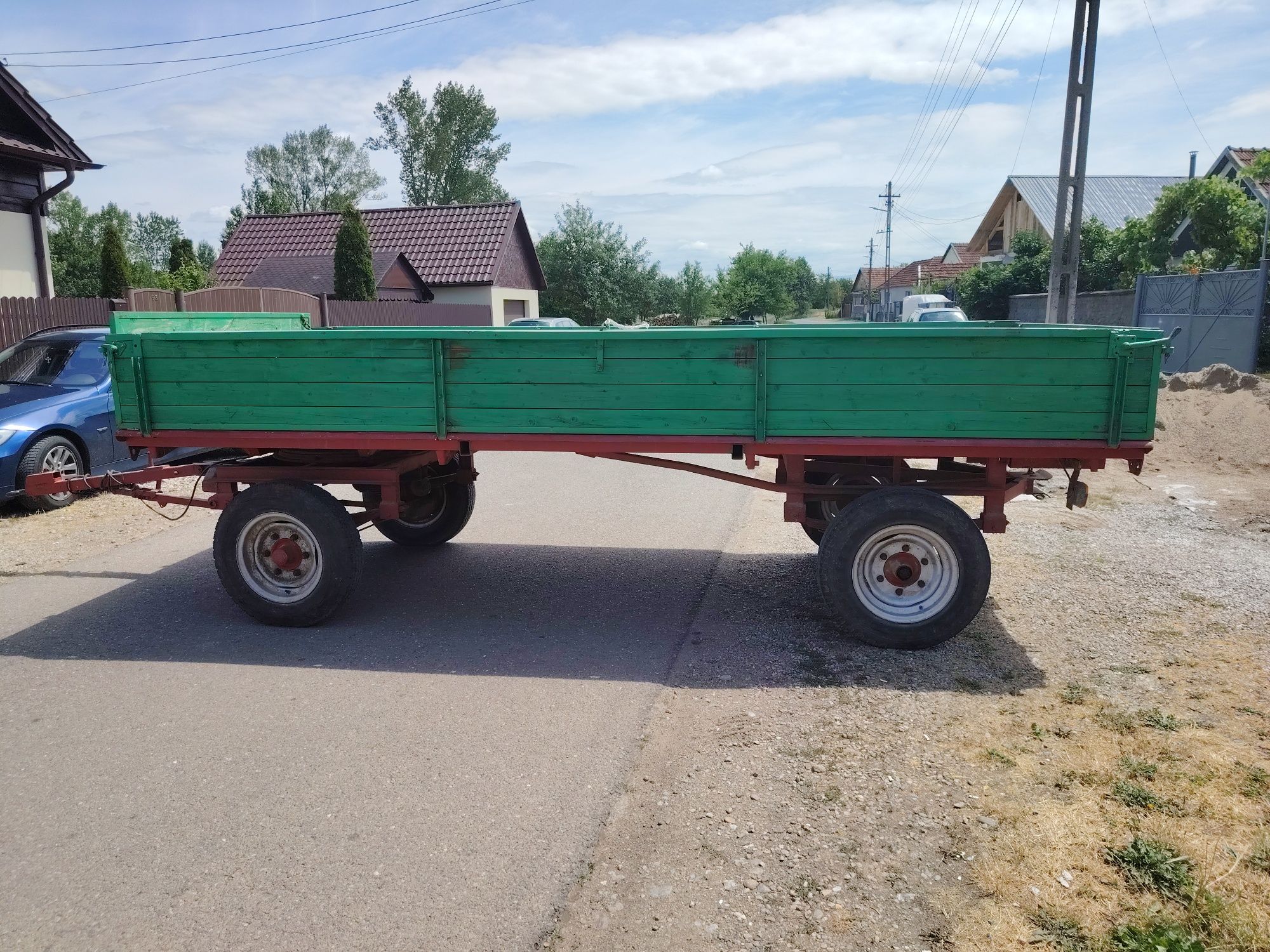 Remorcă agricolă 2 osii