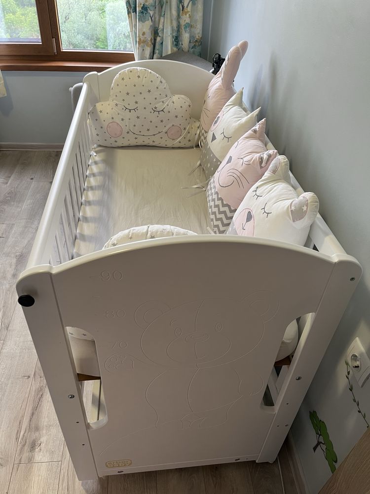 Детско Легло с Люлка МЕЧЕ Arbor и Матрак Magniflex Fiaba