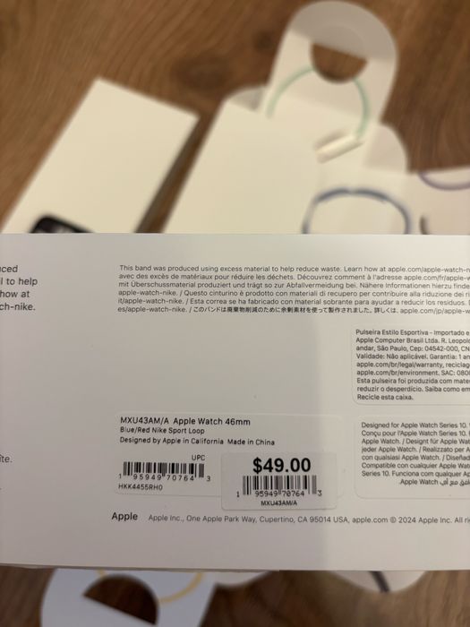 Apple Watch SE 2, GPS, 44mm, ca nou