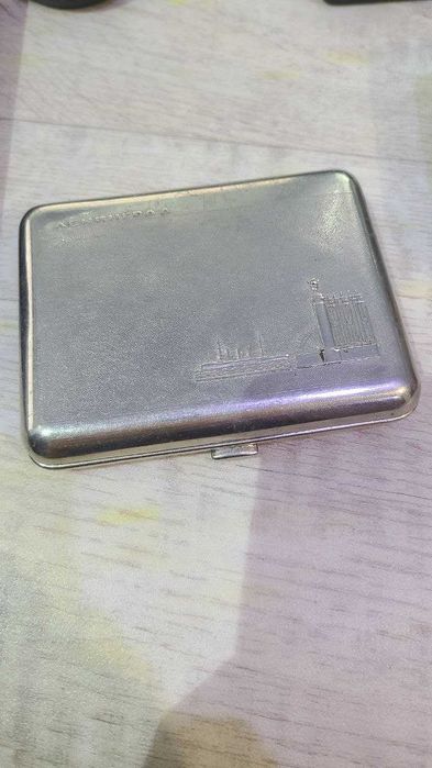 Портсигар металлический Ленинград