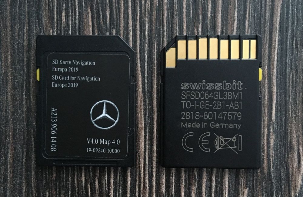 Ново Mercedes Audio 20 NTG5.5 Sd Card Активираща Първоначална Сд Карта