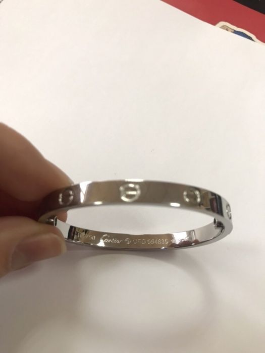 Bratara Cartier Love Placata Aur 18K, Dama si Barbarti, Calitate ++