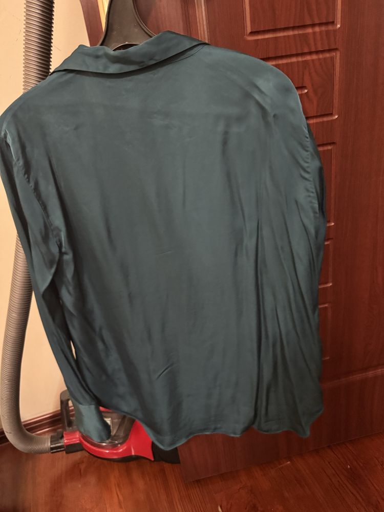 Шелковая рубашка Massimo dutti