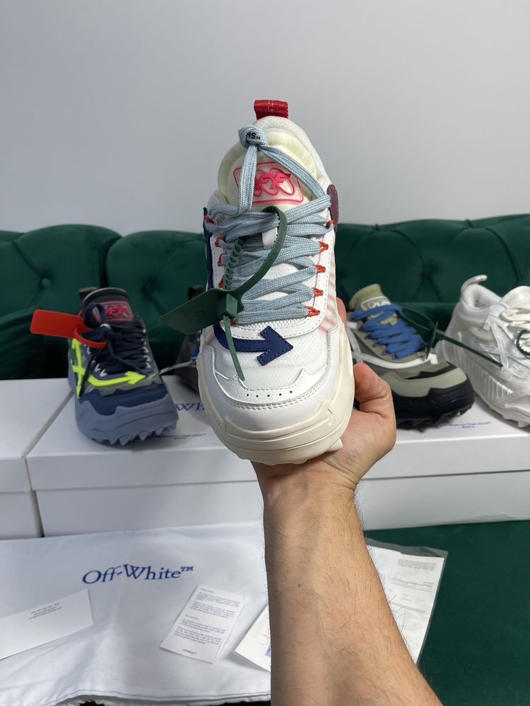 Adidasi Off White ODSY piele naturala Full Box colectie noua