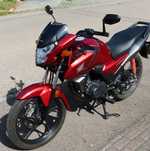 Motocicleta honda cb 125 f