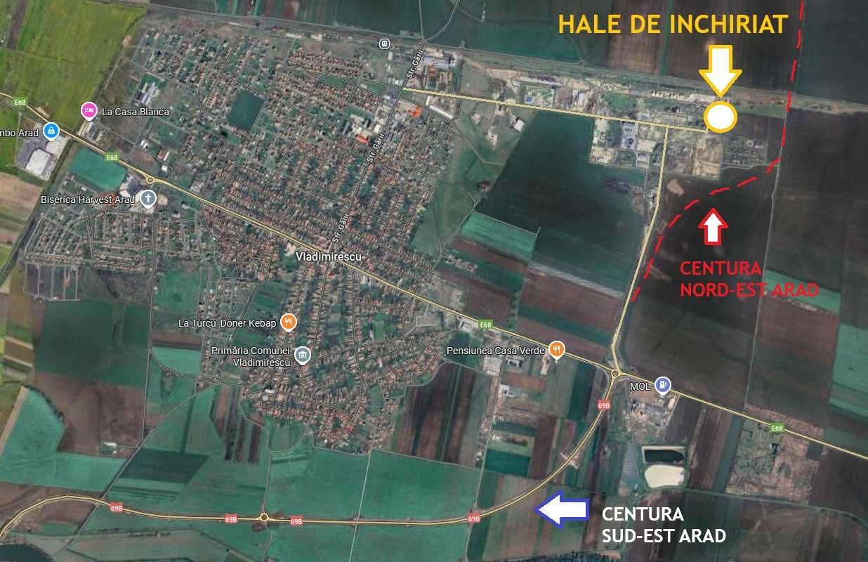 Spații de inchiriat depozitare/comerciale/industriale Combinat Chimic