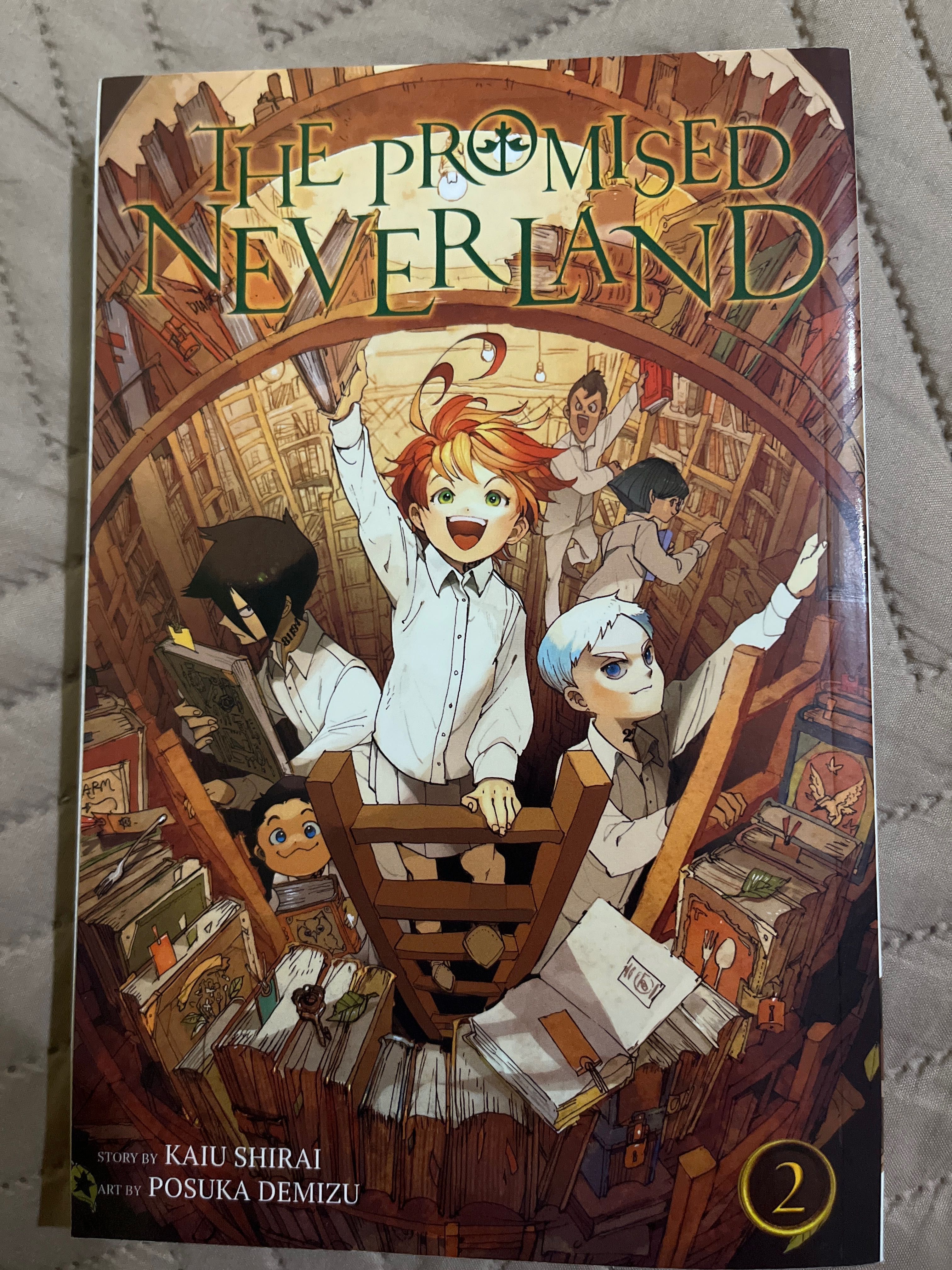 Манга “The Promised Neverland” vol. 1 & 2, нови.