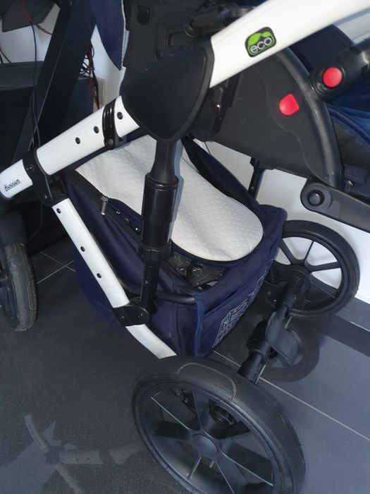 Carucior Krausman 3 in 1 Poema Navy