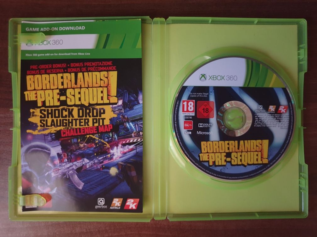 Borderlands The Pre-Sequel & 2 Xbox 360