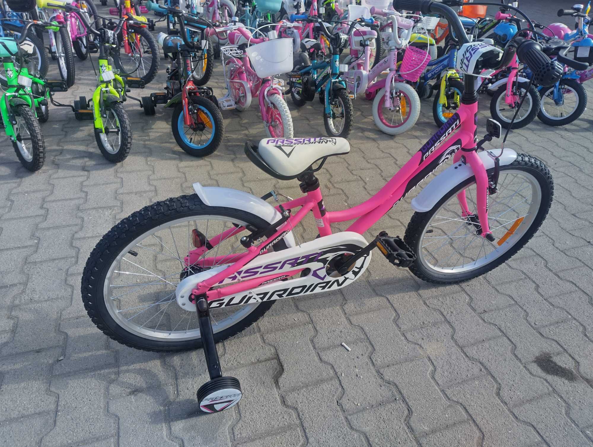 PASSATI Алуминиев велосипед 20" GUARDIAN розов
