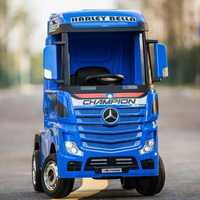 Camion electric pentru copii Mercedes Actros 4x35W 24V #Blue