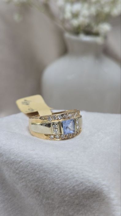 Кольцо золотое ЖанТаС ломбард Астана