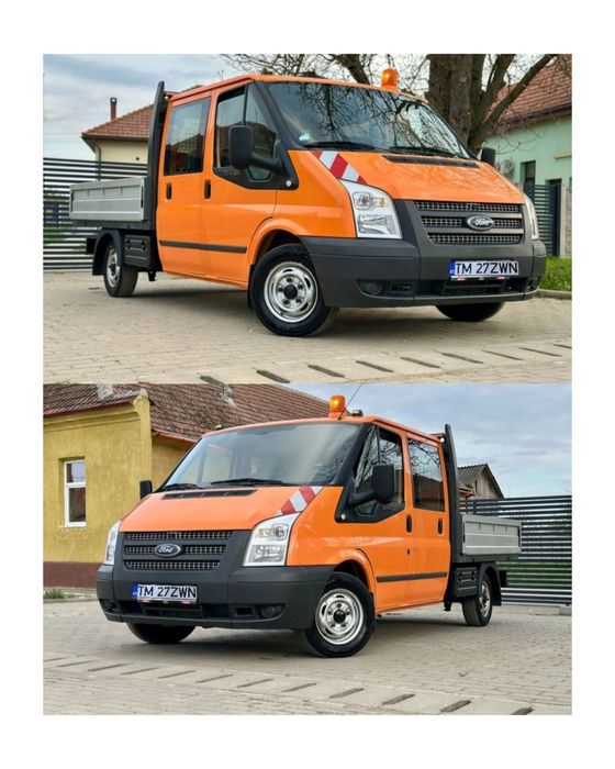 Ford Transit Doka 140k km/Inmatriculat/Euro5/AC/Webasto/7 locuri