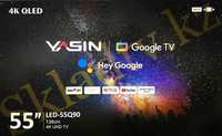 НОВИНКА!!Smart Телевизор Yasin QLED 55Q90 Android 11.0 с гол. поис HDR