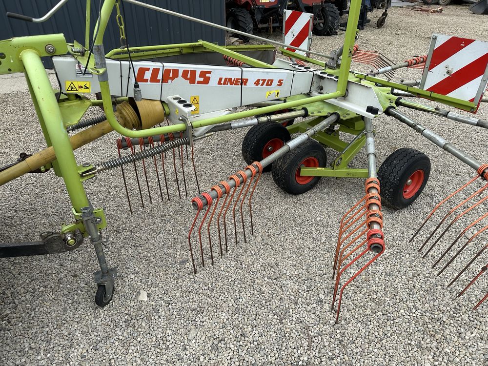 Grebla paianjen de adunat fan claas liner 470