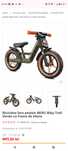 Bicicleta fara pedale BERG Biky Trail Verde cu Frana de Mana