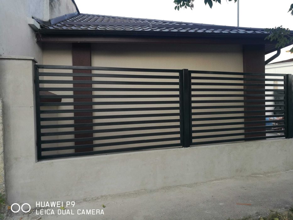 Garduri porti balustrade teava rotunda patrata fier forjat
