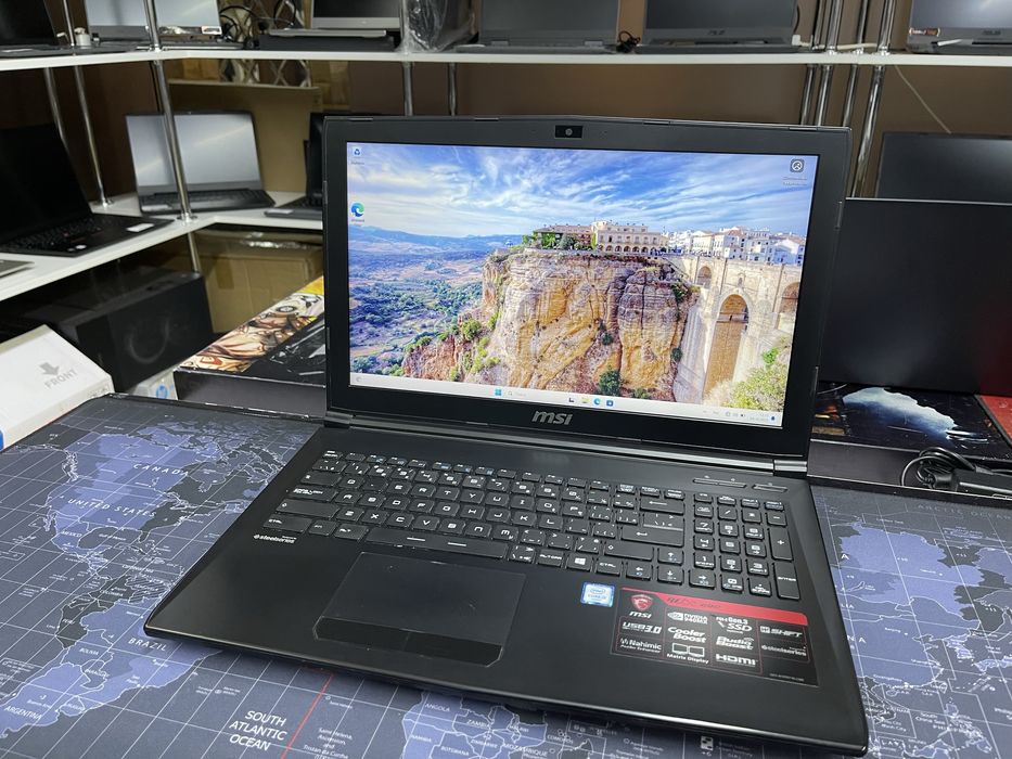 Ноутбук MSI GL 62!Core i5-6300H/8GB/Ssd256