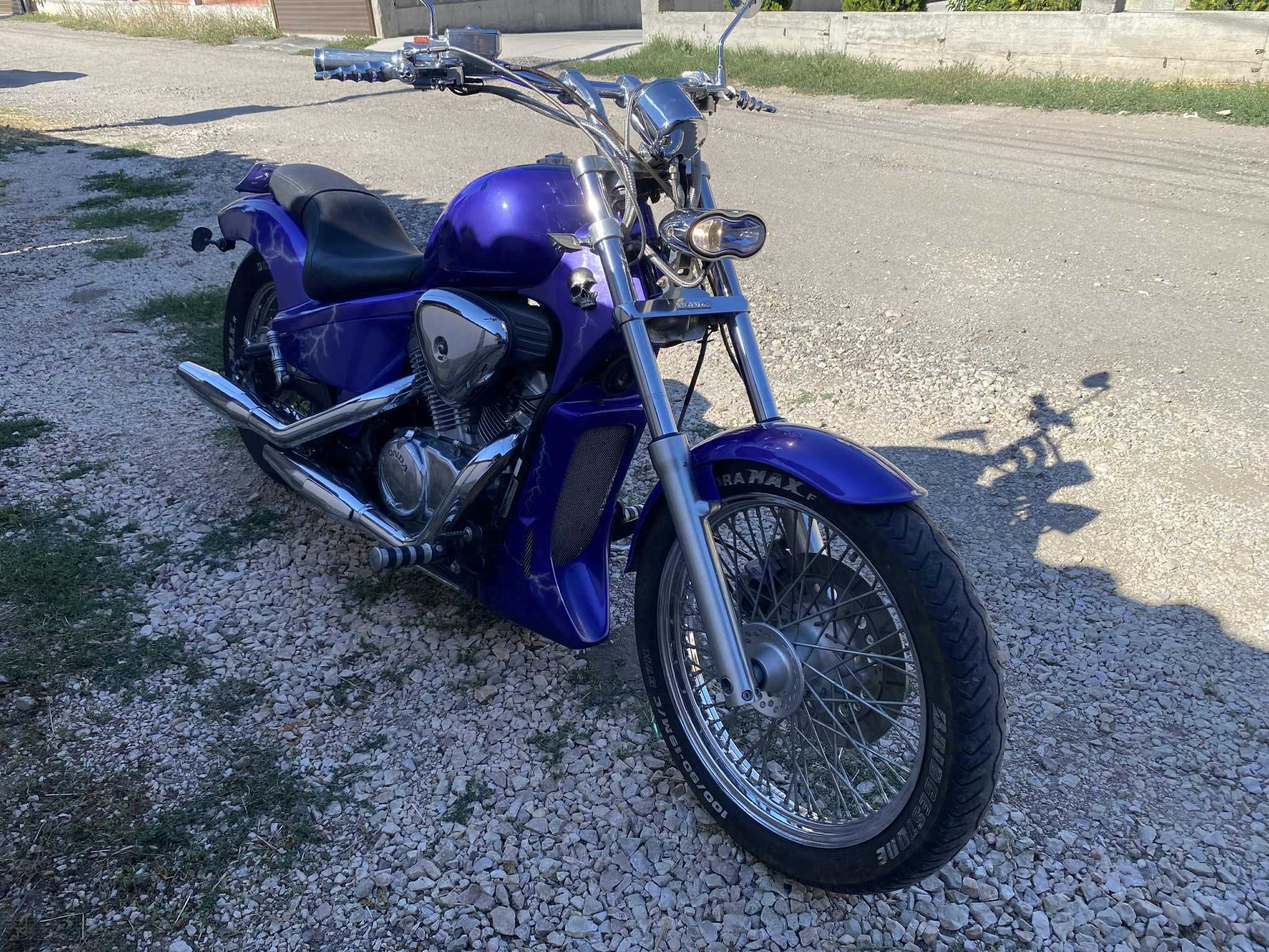 Honda Shadow 600 – Чопър легенда, готов за път!