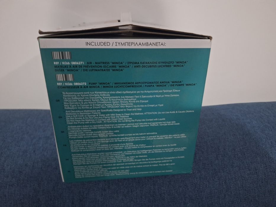 Saltea noua antiescare și pompa