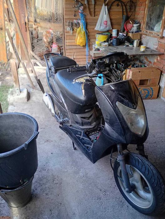 Kymco agility не пали
