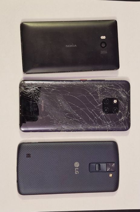 PACHET 3 TELEFOANE SMARTPHONE – Huawei (Funcțional) + Nokia + LG