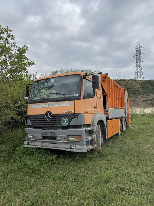 Gunoiera Mercedes-Benz Atego 2528-cutie viteze defecta