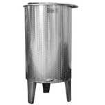 Rezervor Inox Alimentar 300L, robinet, pompă, manometru Nou, nefolosit