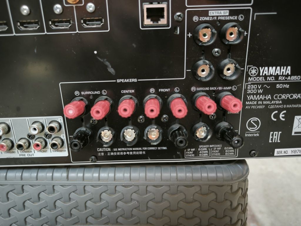 Yamaha rx-a 850 7.2 Dolby Atmos