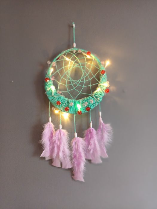 Капан за сънища с лампички