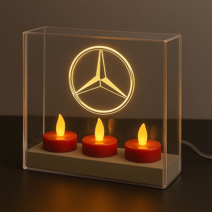 Lampă LED personalizată cu logo – cadou business premium