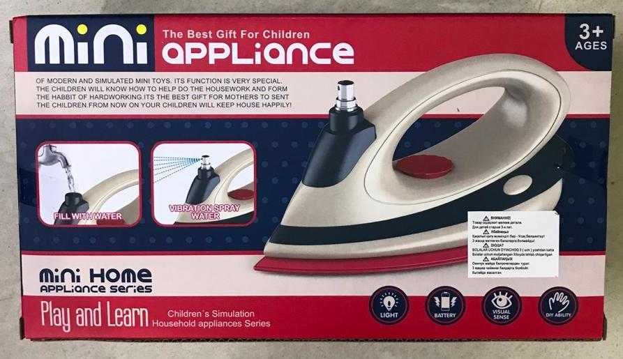 Музыкальный детский утюг Mini Appliance