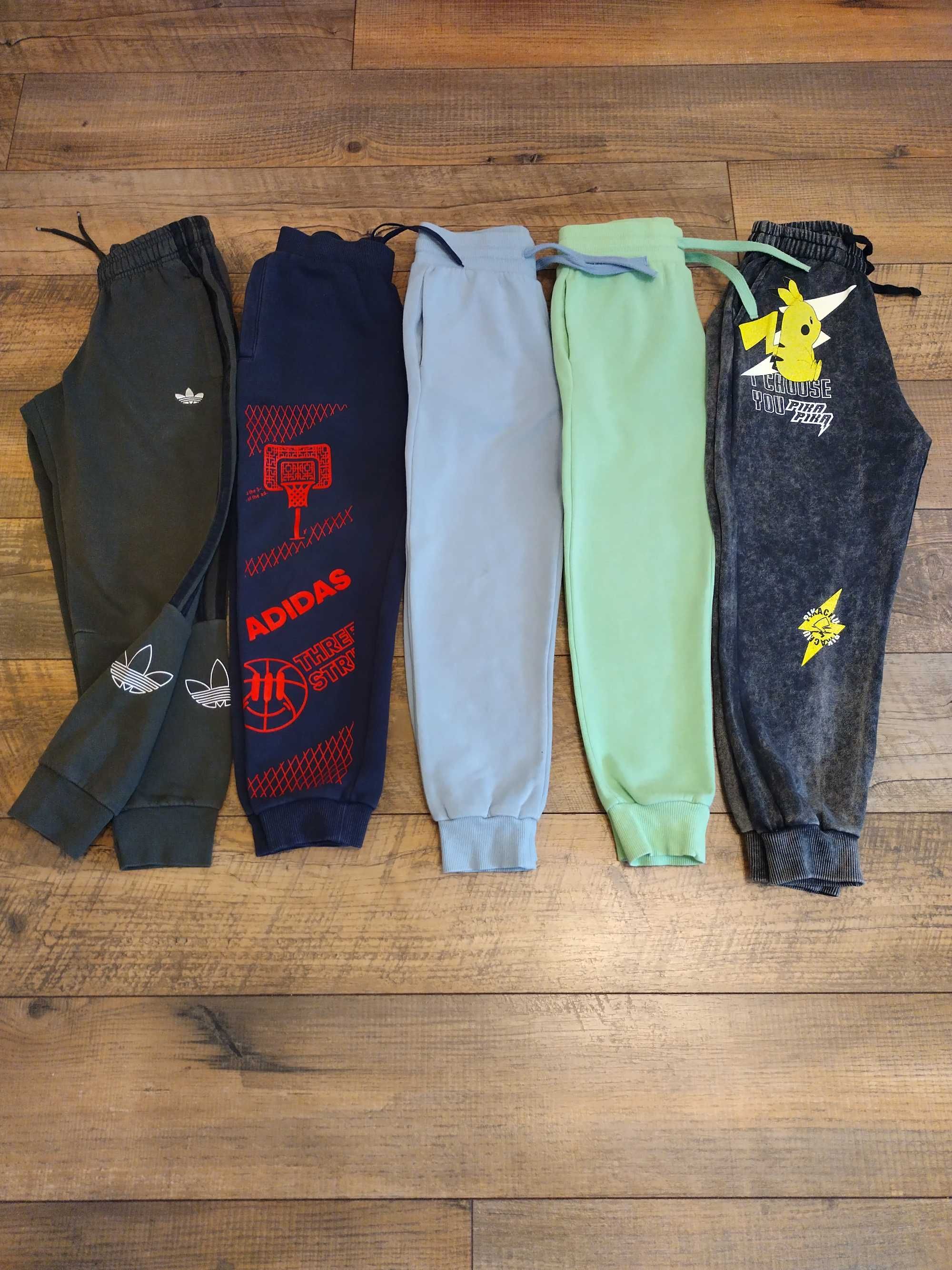 Adidas, Zara, HM долнища 7-8 г 128 см