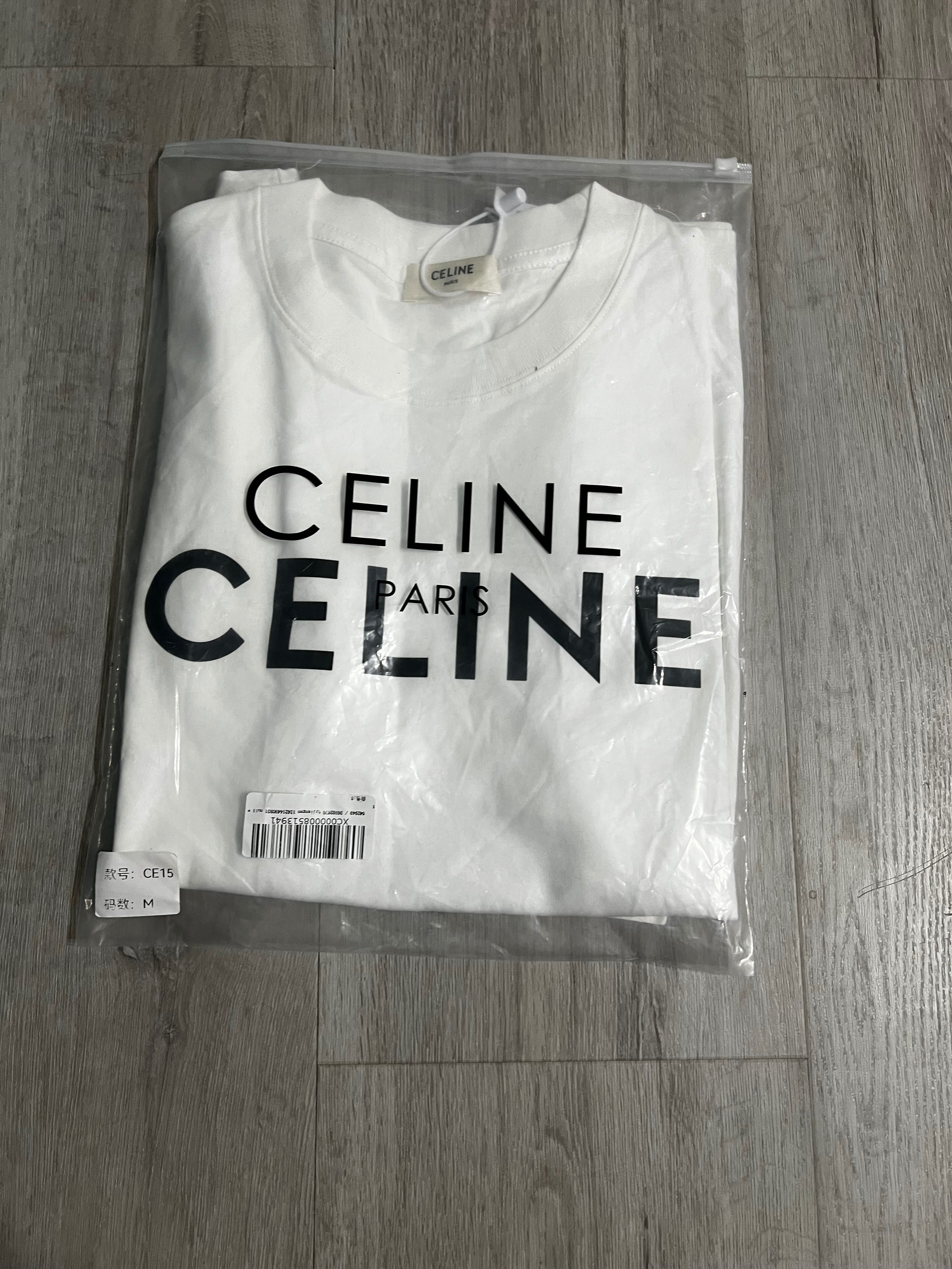 Tricou Celine alb