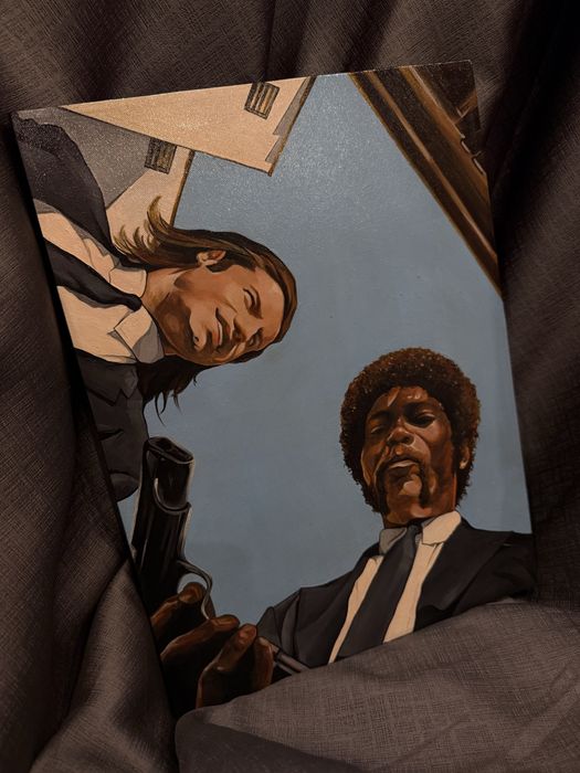 Картина маслом ручная работа