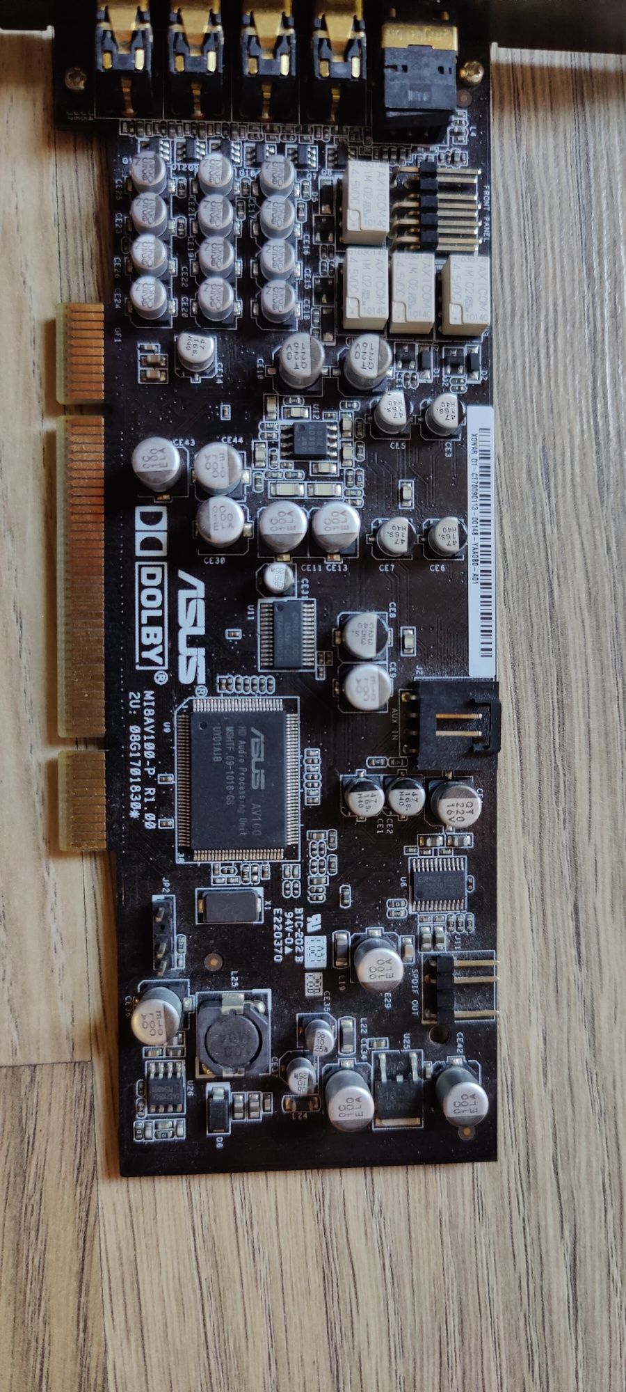 ASUS Xonar D1/A PCI 7.1 Audio