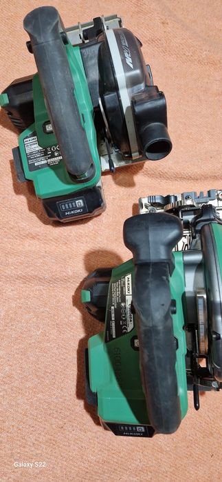 Hikoki circular pe acumulatori