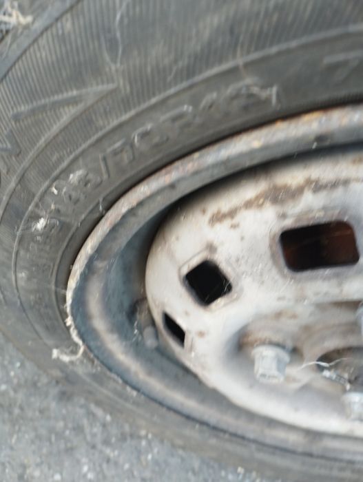 Roti cu jante 145 70 13 Matiz 4buc iarna