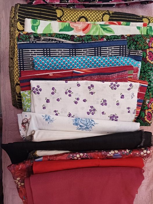 Ситец в отрезах новый