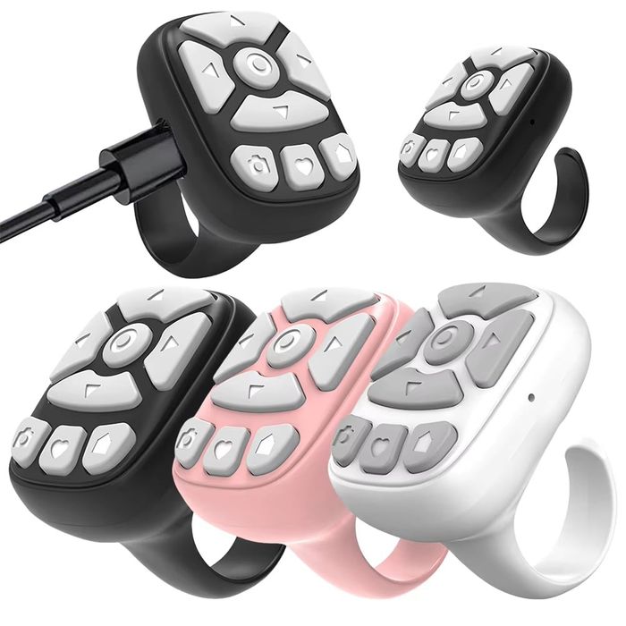 дистанционно за телефон, пръстен, тикток, bluetooth