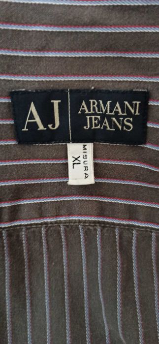 Camasa Armani Jeans cu dungi marimea M