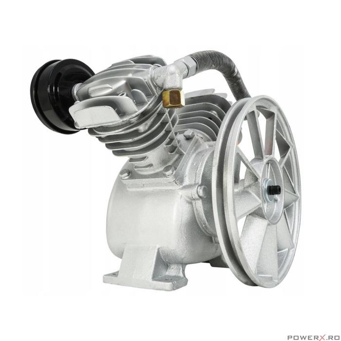 Cap compresor de aer cu 2 cilindri, motor pentru compresor, 2.2kW
