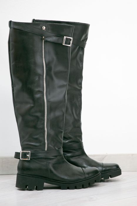 Cizme inalte Piele naturala facute la command marimba 38