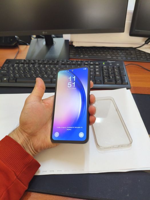 Samsung A54 5G 8/128gb(2024)ideal ochilmagan usta kurmagan aybi yuq