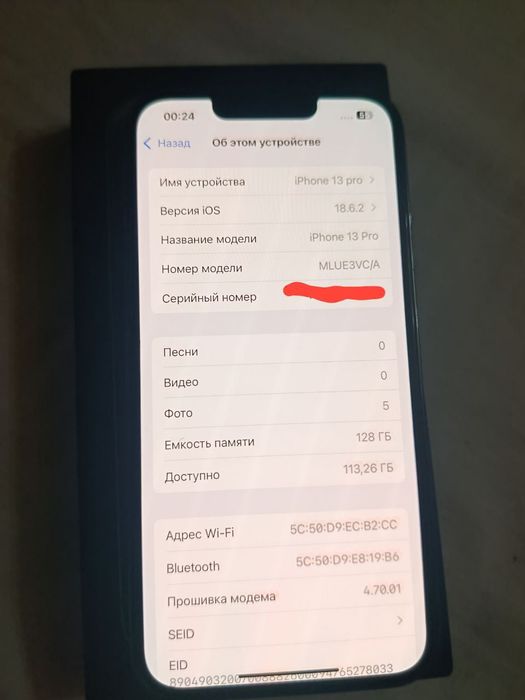 Iphone 13 pro ideal sotiladi tiniq