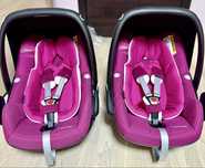 Бебешко столче за кола Maxi Cosi Pebble Plus с база isofix family