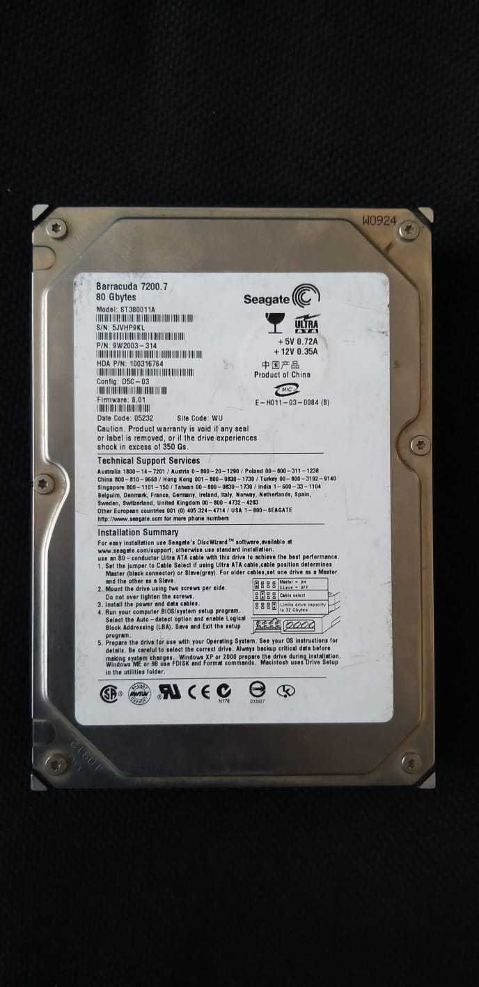 Продам HDD IDE Seagate