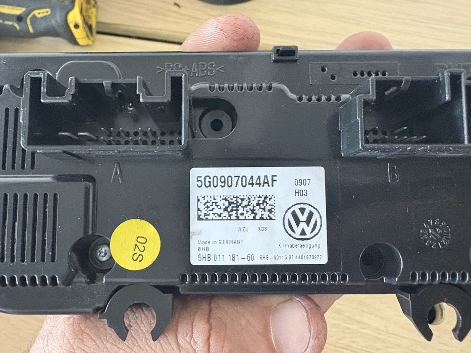 Modul climatronic Volkswagen Golf 7 5G0907044AF