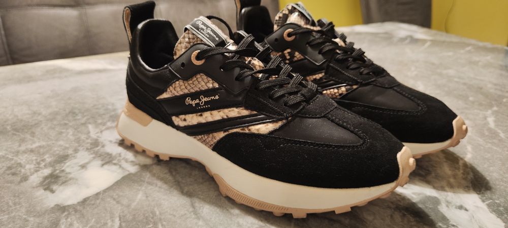 Кожени кецове PEPE JEANS